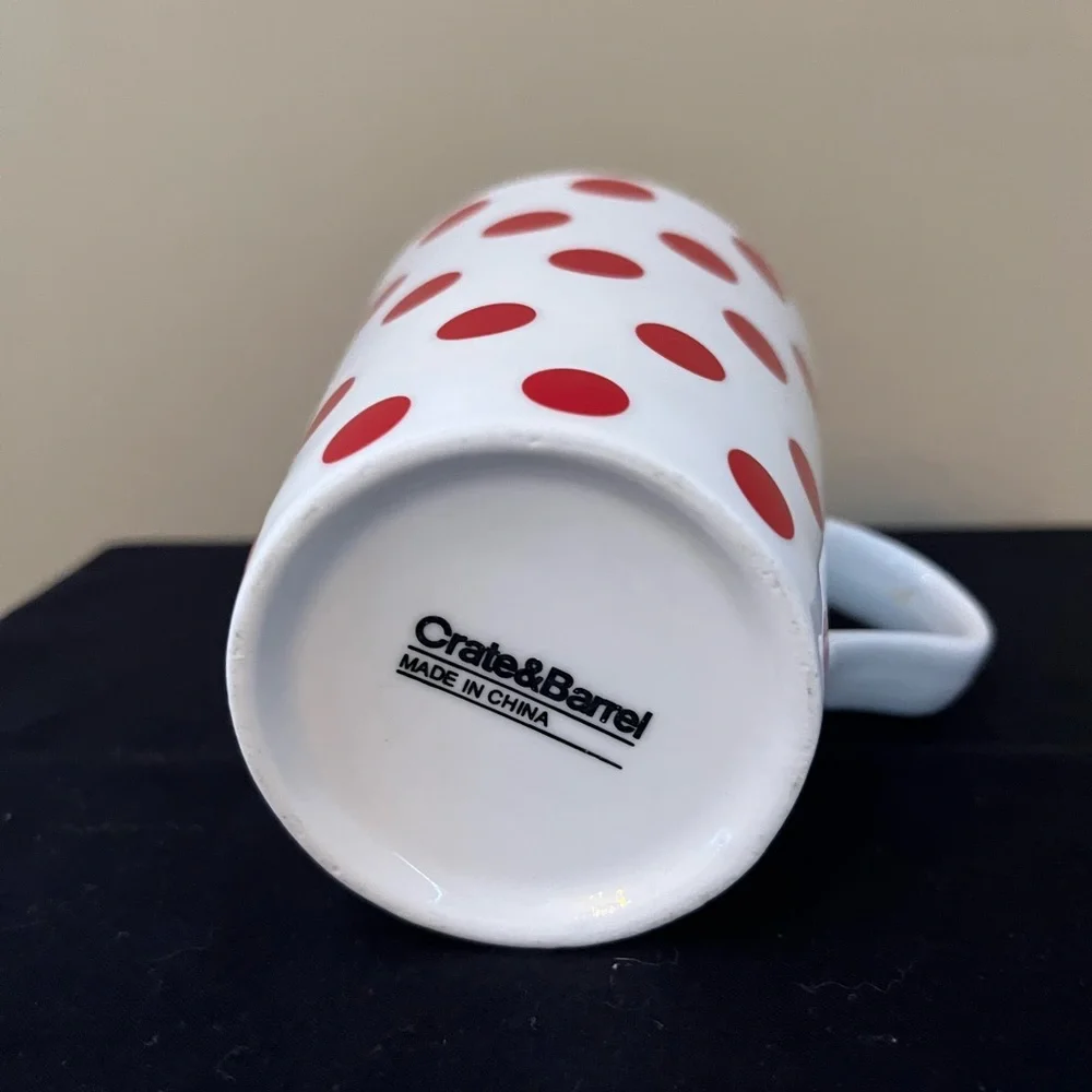 ❤️ Gift Set! Valentino Beanie Baby and Crate&Barrel Mug